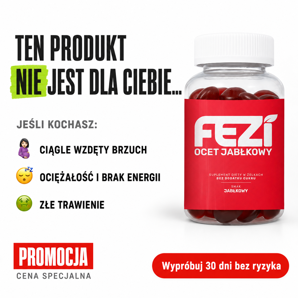 FEZI Facebook ad: RABAT NA PIERWSZE ZAMÓWIENIE