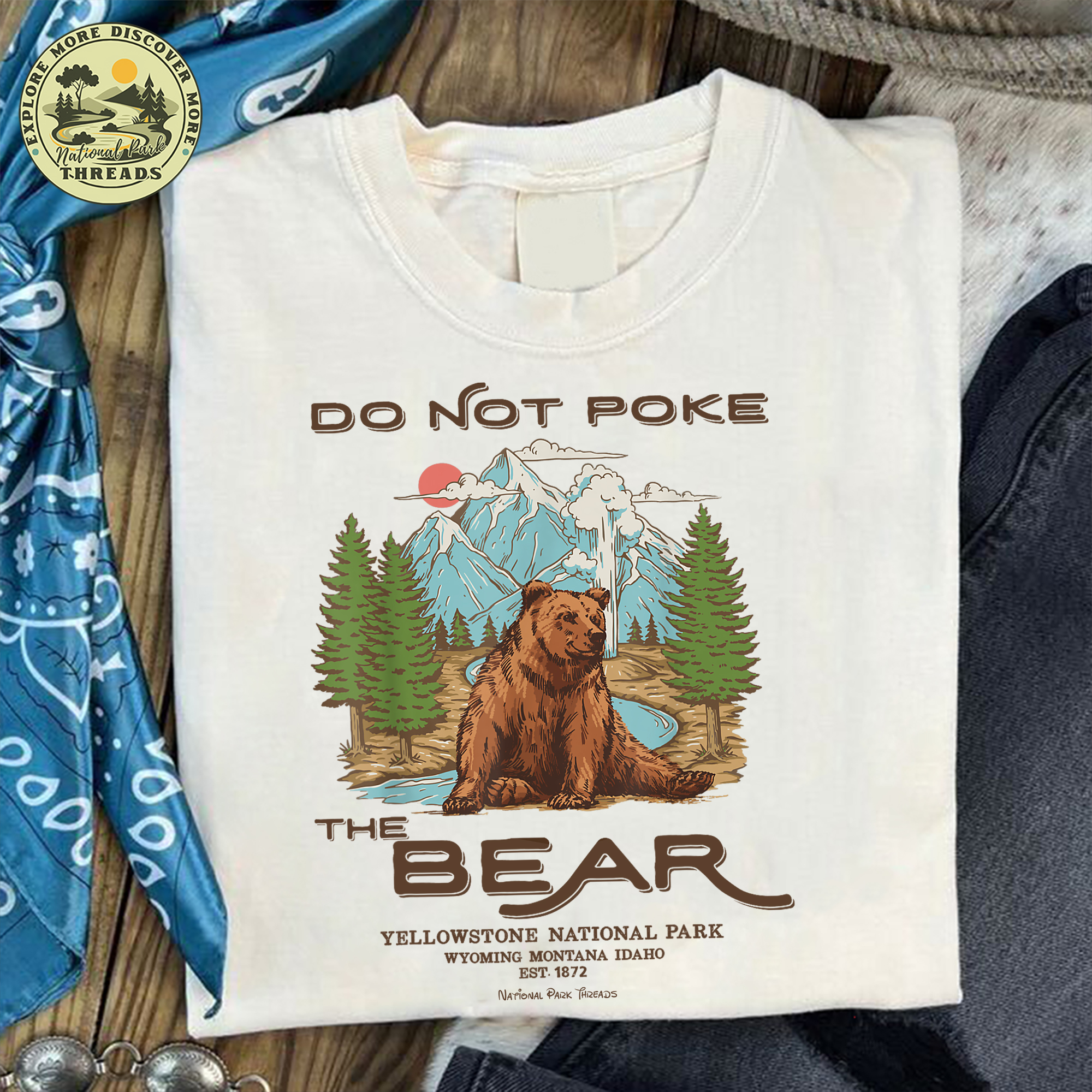 Yellowstone National Park Tees Facebook ad