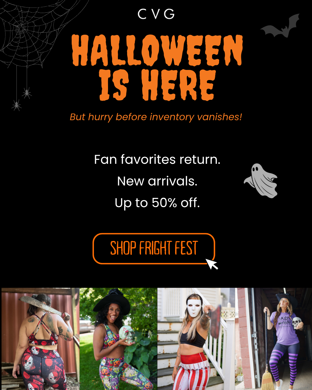 Constantly Varied Gear Facebook ad: Up To 50% Off