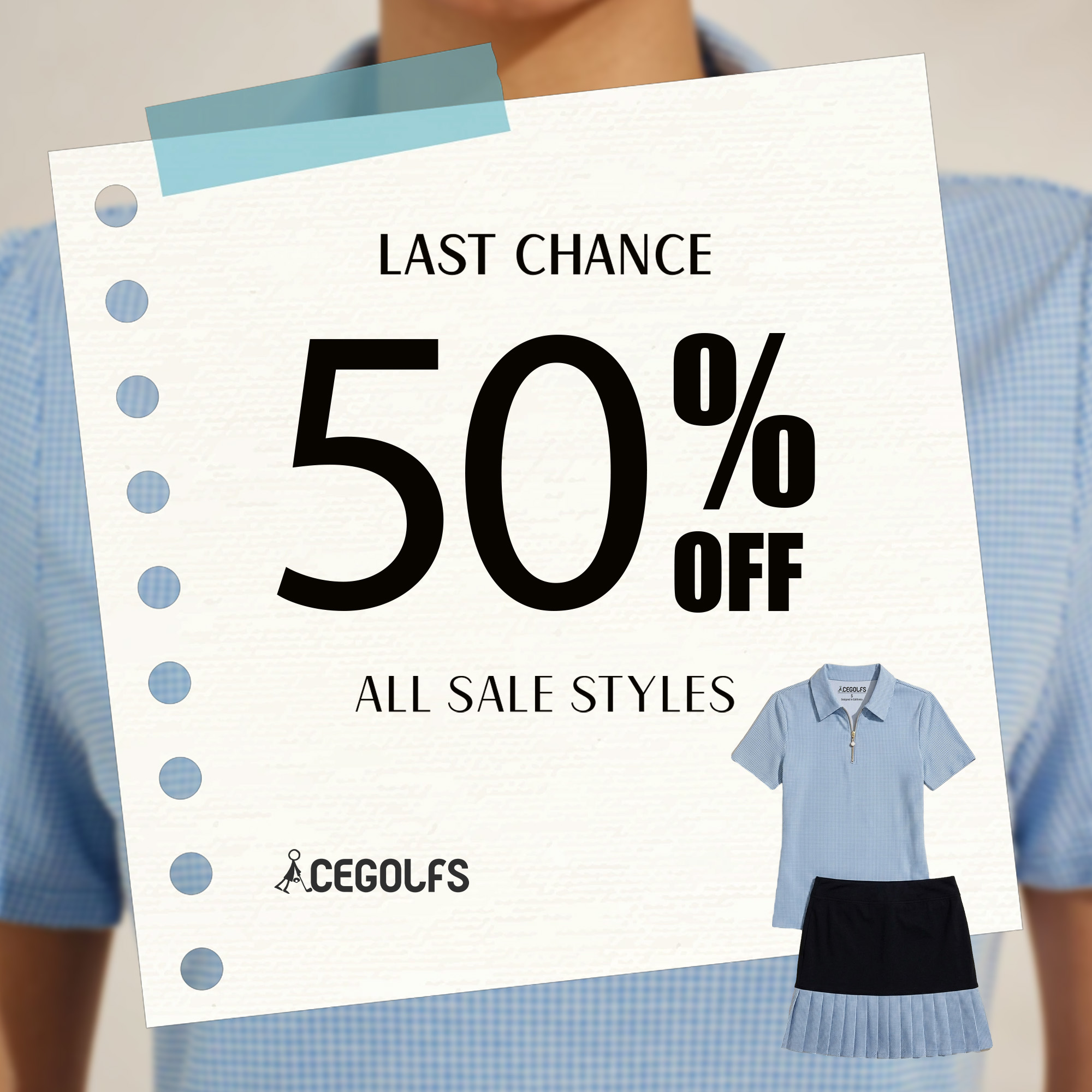 Acegolfs Fashion Facebook ad