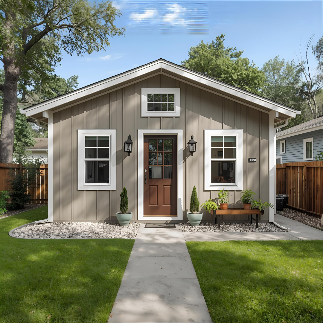 Smart Living Insights Facebook ad: Guide to backyard living for senior housing