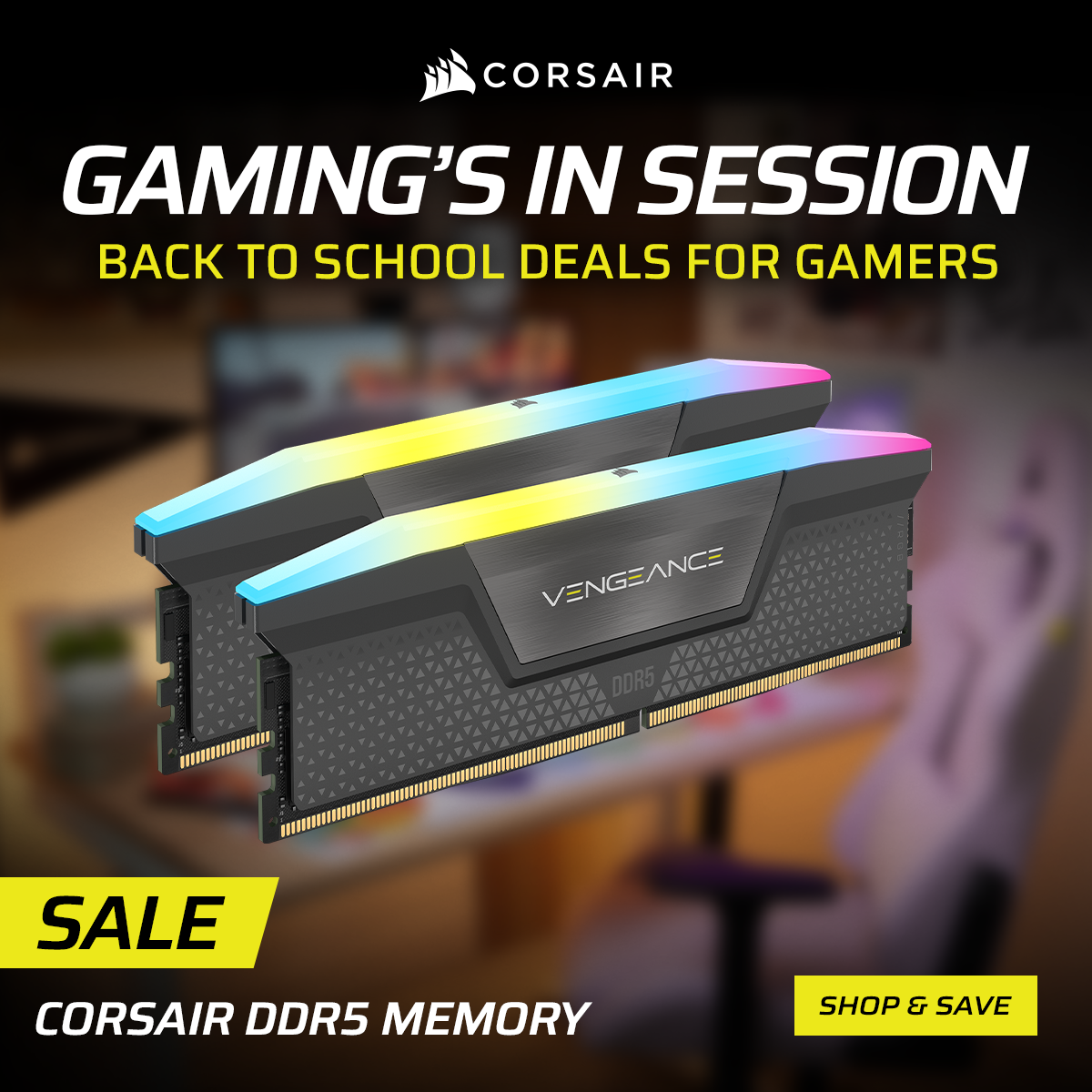 CORSAIR Facebook ad
