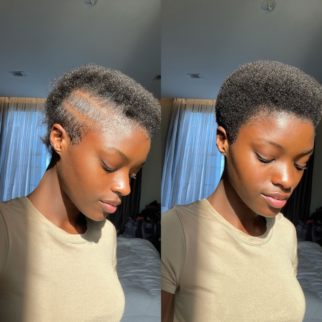 Keisha's Hair Journey Facebook ad