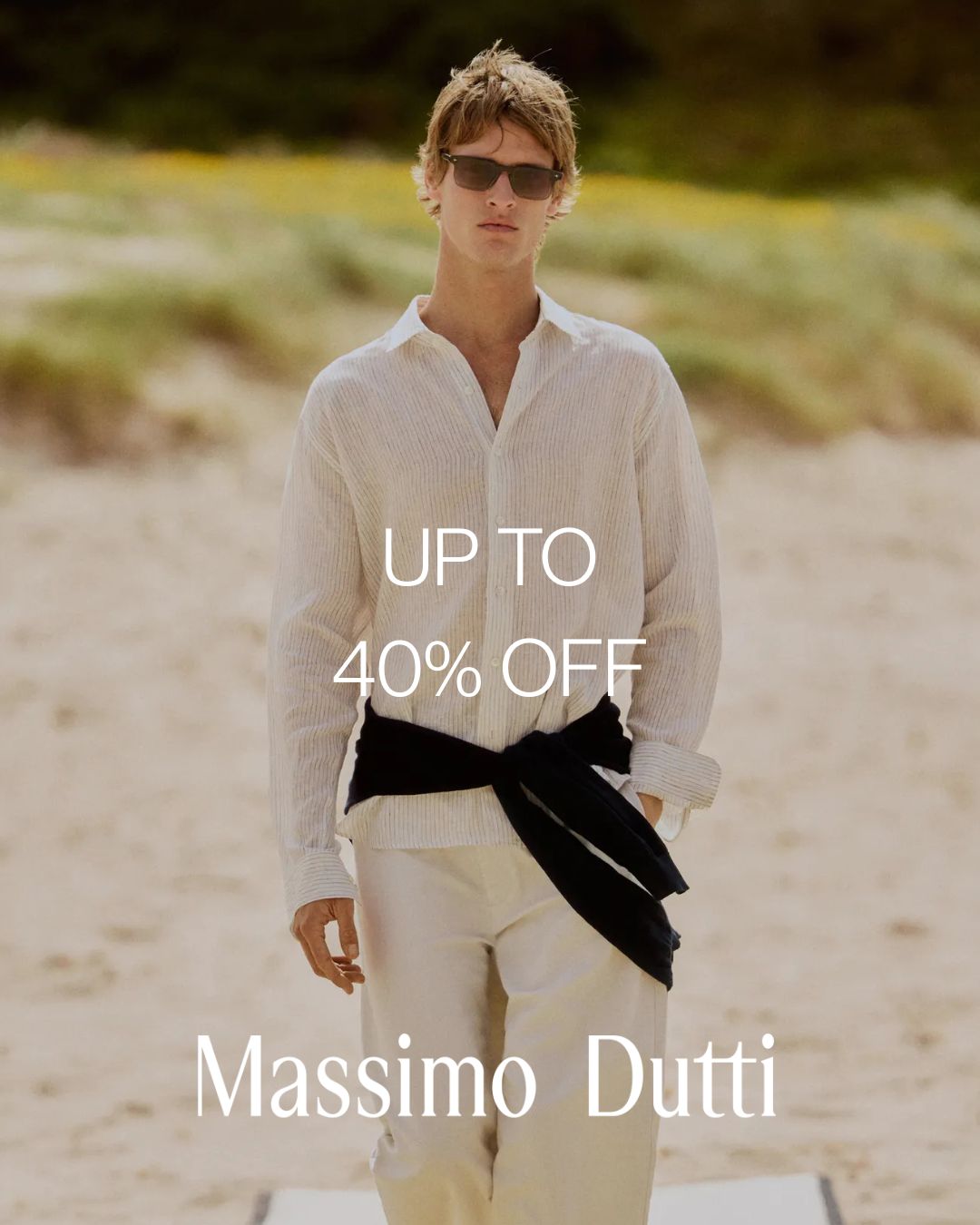 Bigbon Group Facebook ad: UP TO 40% OFF - Massimo Dutti - MT