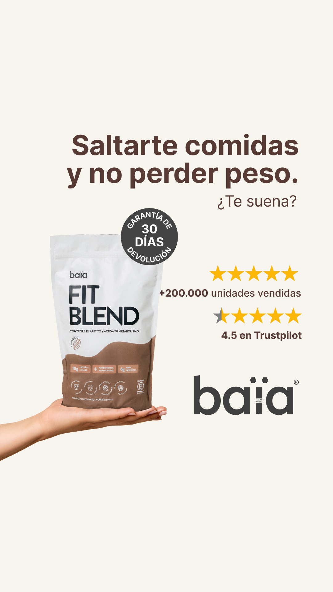 Baïa Food Co. Facebook ad