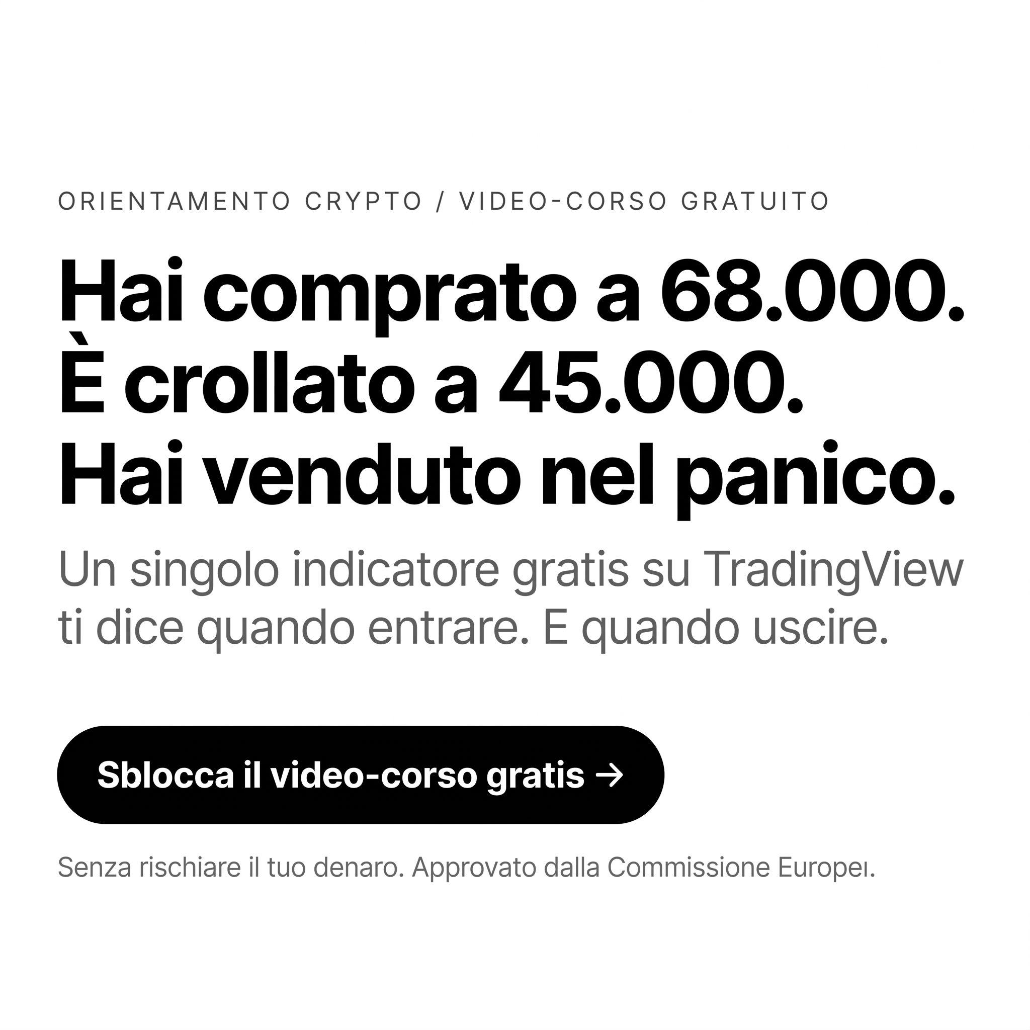 Chinooky Facebook ad: Hai venduto sui minimi?