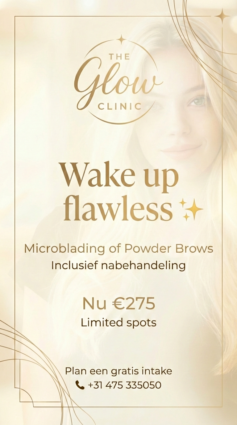 The Glow Clinic Facebook ad from Jan 21, 2026