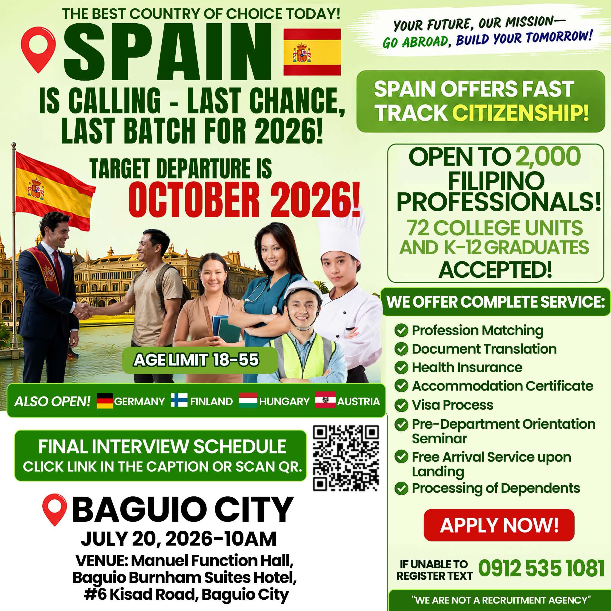 GO Abroad Facebook ad