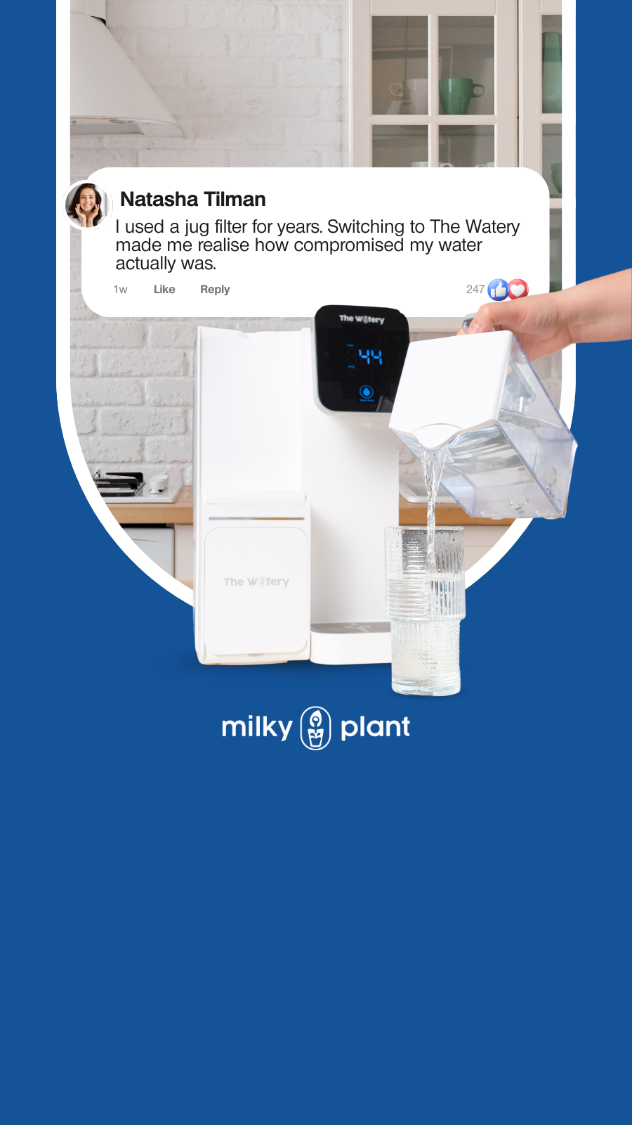 Milky Plant Facebook ad