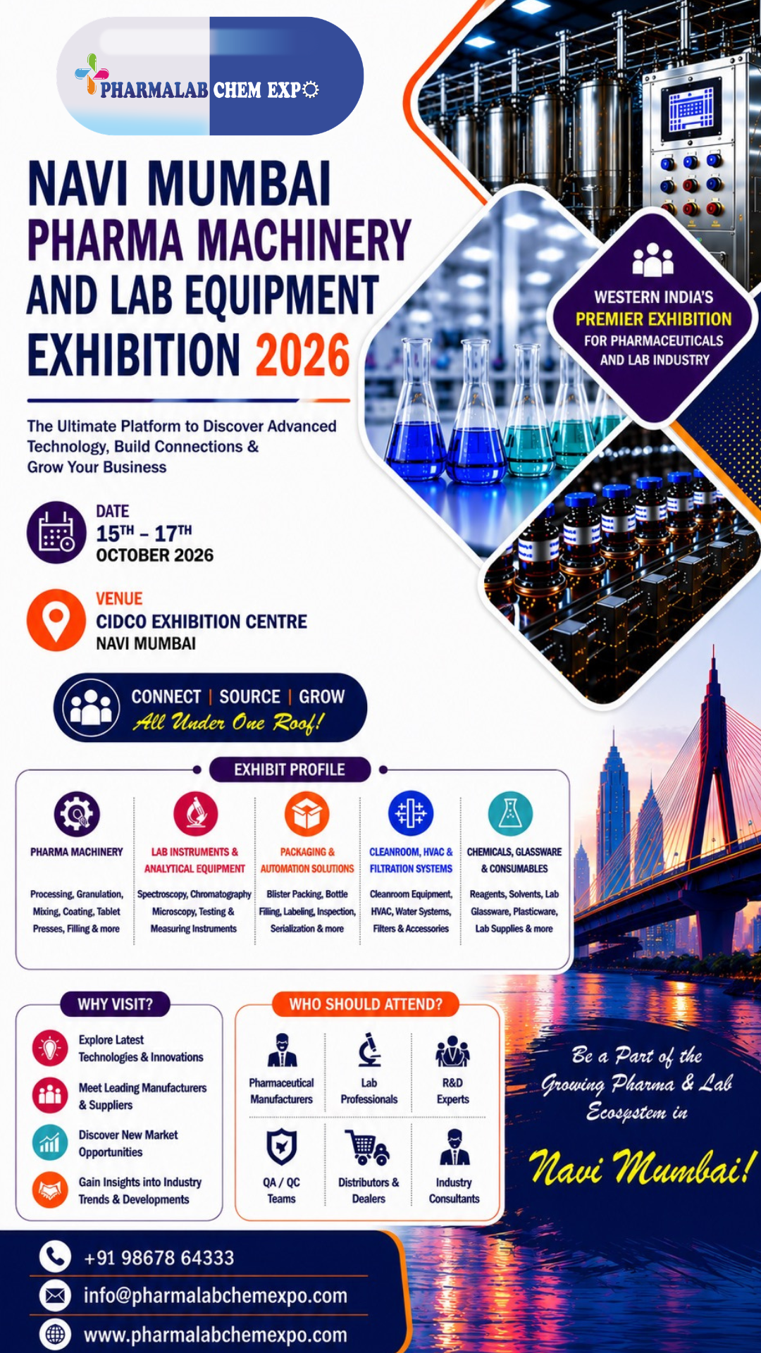 Pharmalabchem Expo Facebook ad from Jun 12, 2026