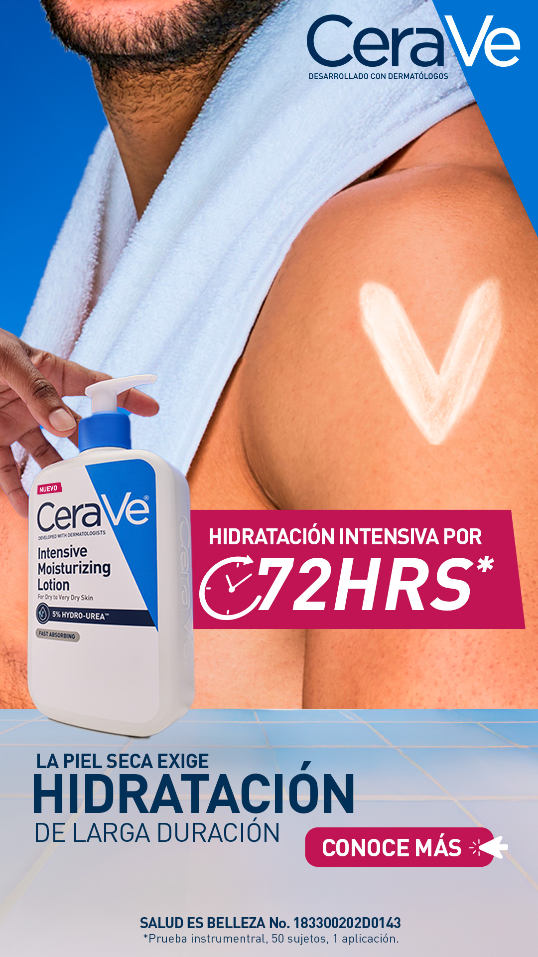 CeraVe Skincare Facebook ad from Jan 23, 2026