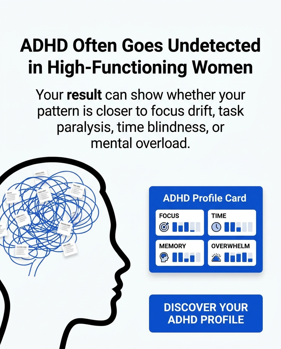 ADHD Clarity Test Facebook ad