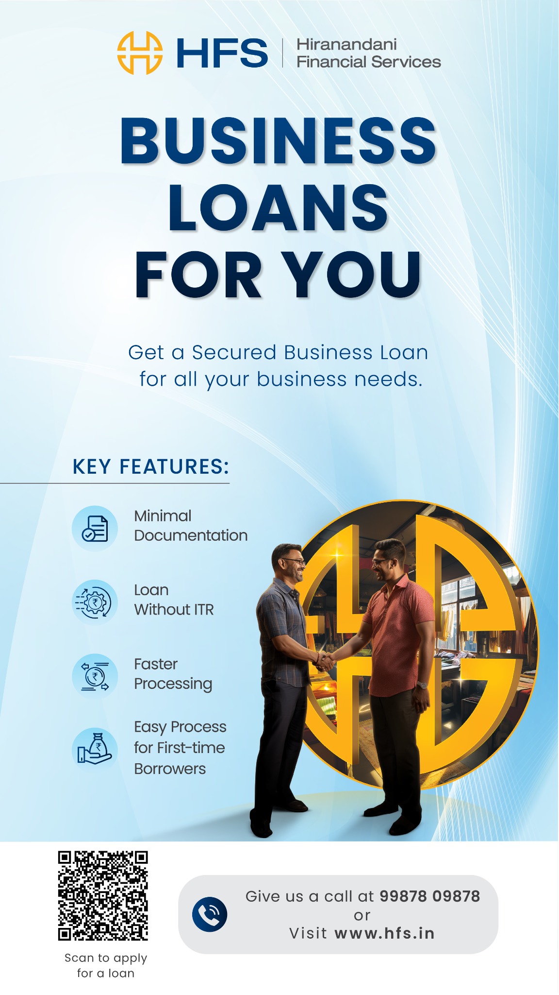 Hiranandani Financial Services Facebook ad