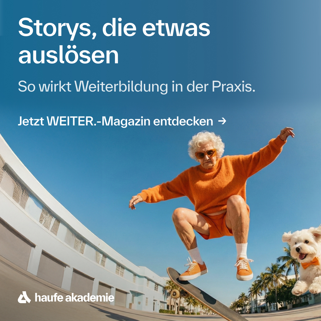 Haufe Akademie Facebook ad