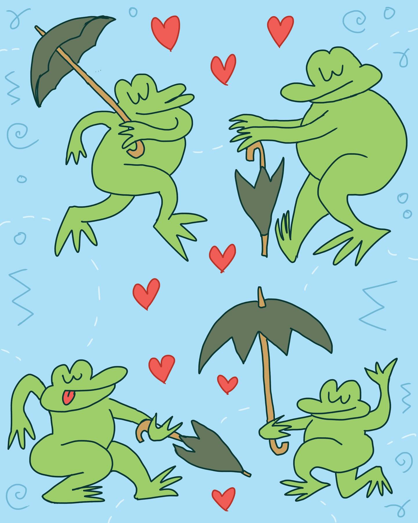 robotfunmonster Facebook ad: Eight drawings from the last several nights!