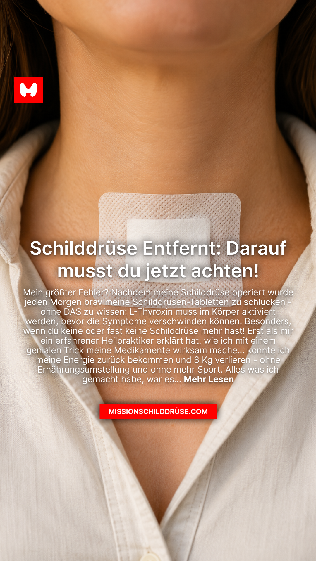Mission Schilddrüse Facebook ad