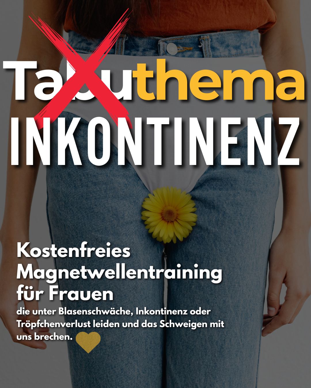 Beckenboden Behandlung Facebook ad