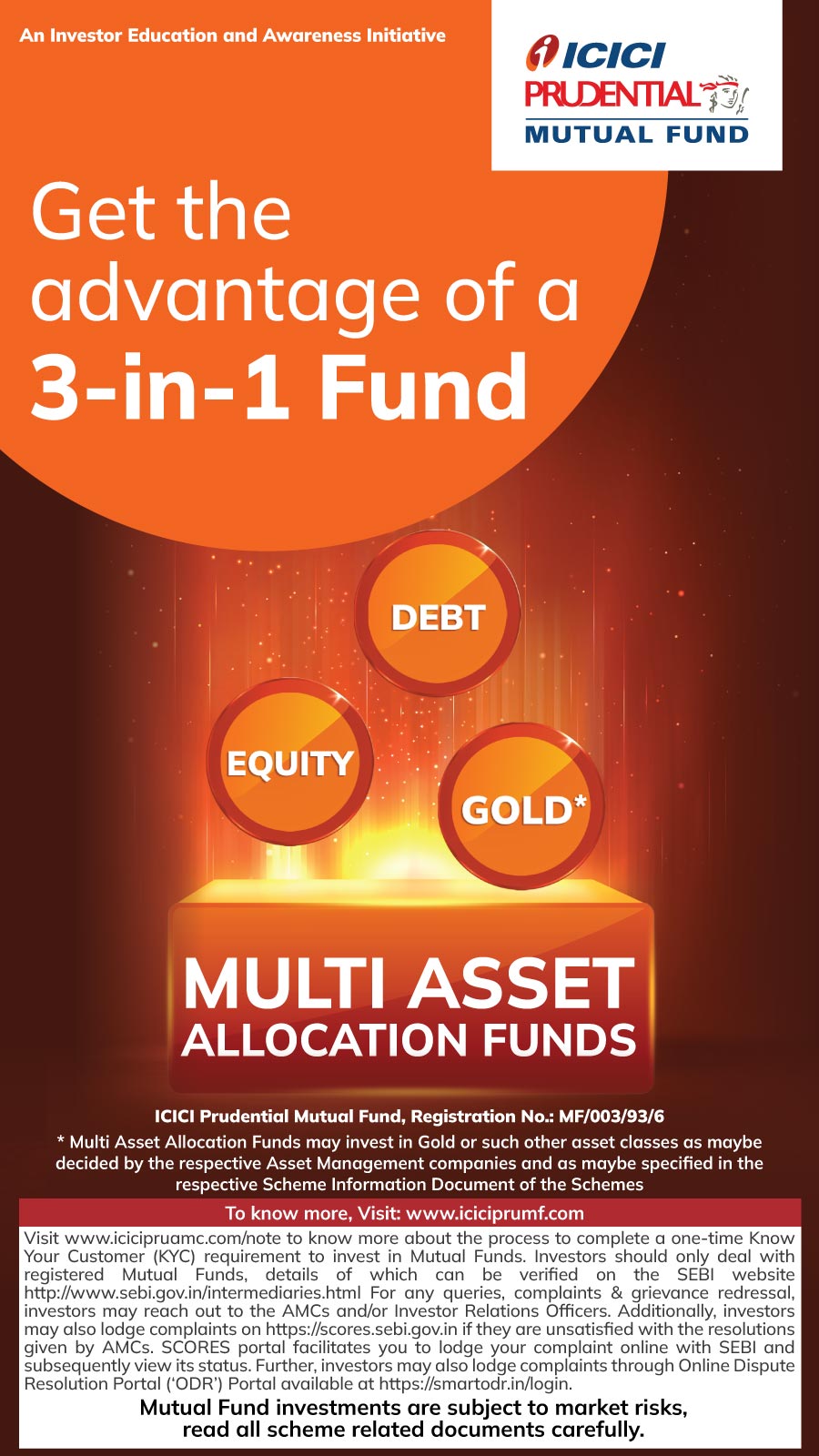 ICICI Prudential Mutual Fund Facebook ad