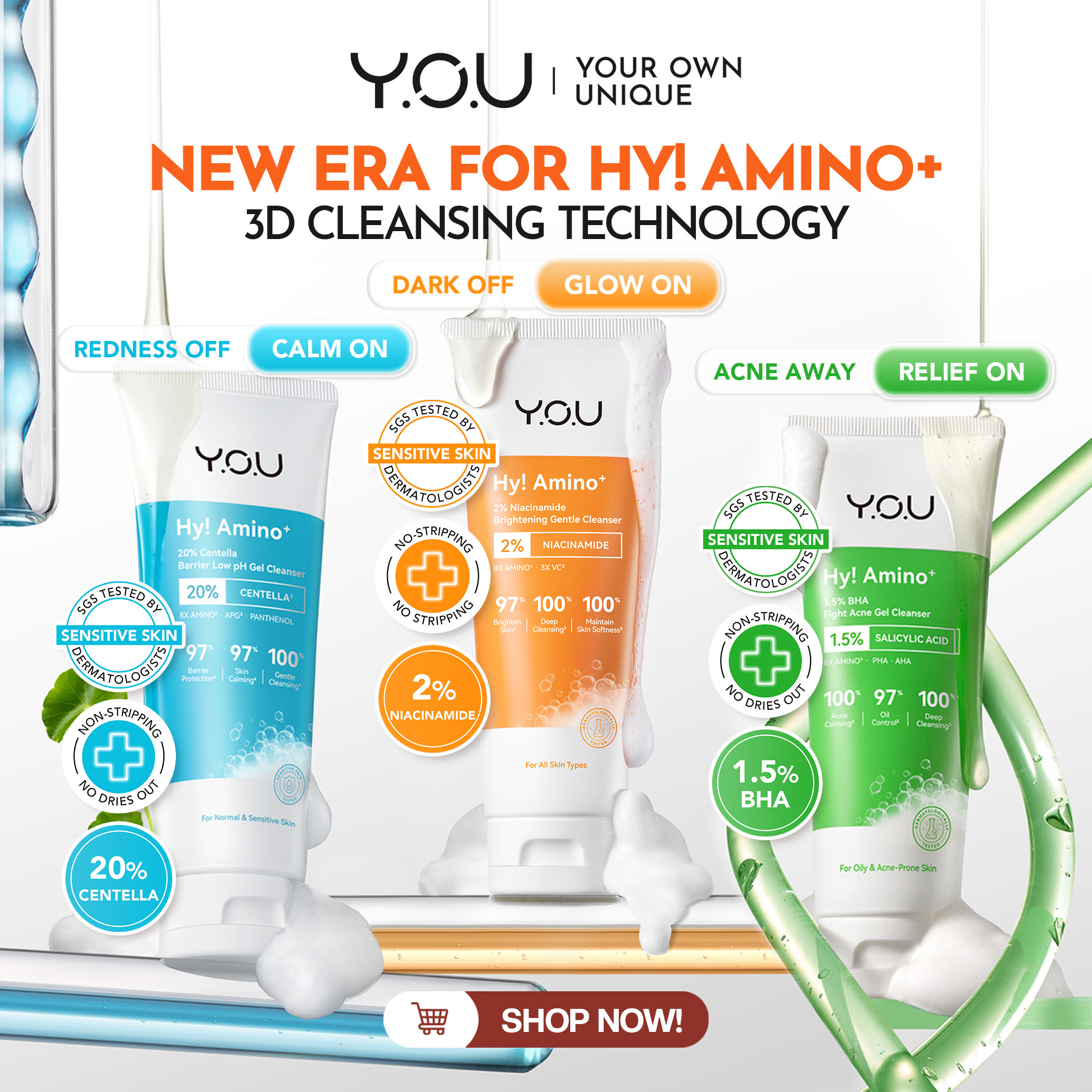 Y.O.U Beauty Facebook ad