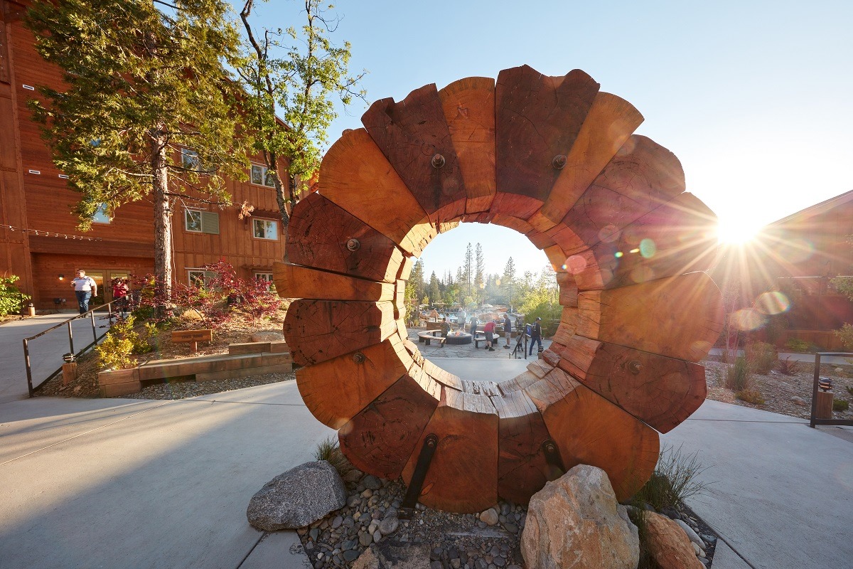 Rush Creek Lodge and Spa at Yosemite Facebook ad: Just minutes from Yosemite National Park, Rush Creek…