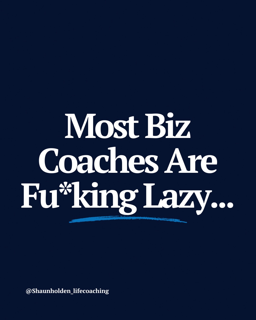 Shaun Holden Life Coaching Ltd Facebook ad