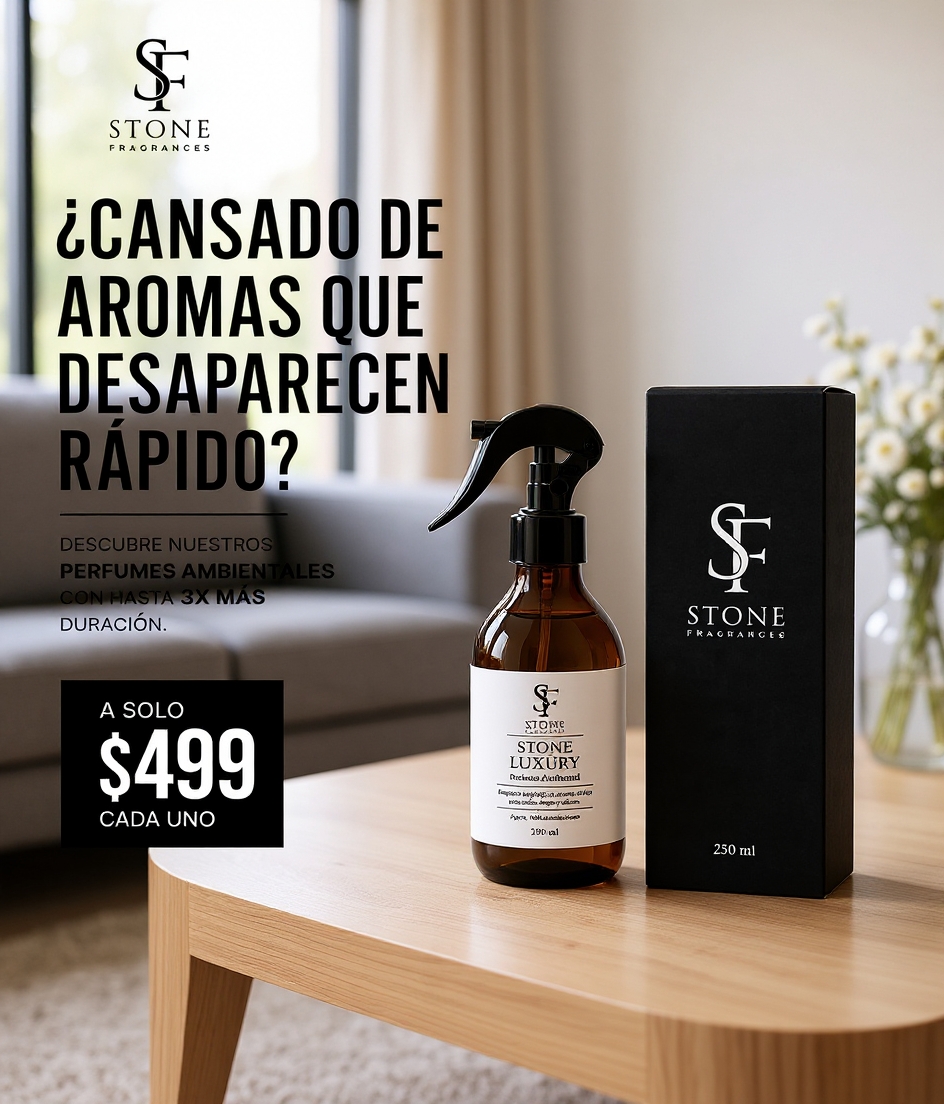 Stone Fragrances México Facebook ad: Tu Espacio