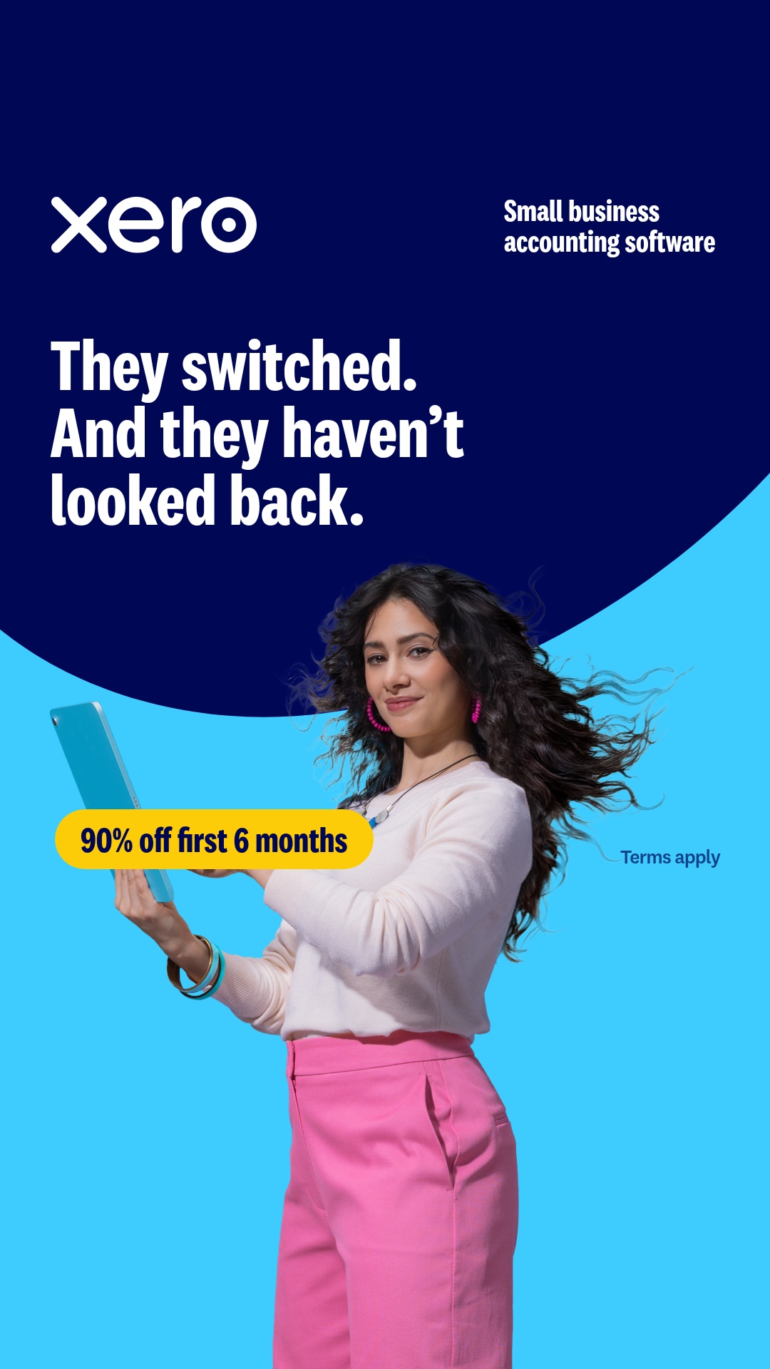 Xero Facebook ad