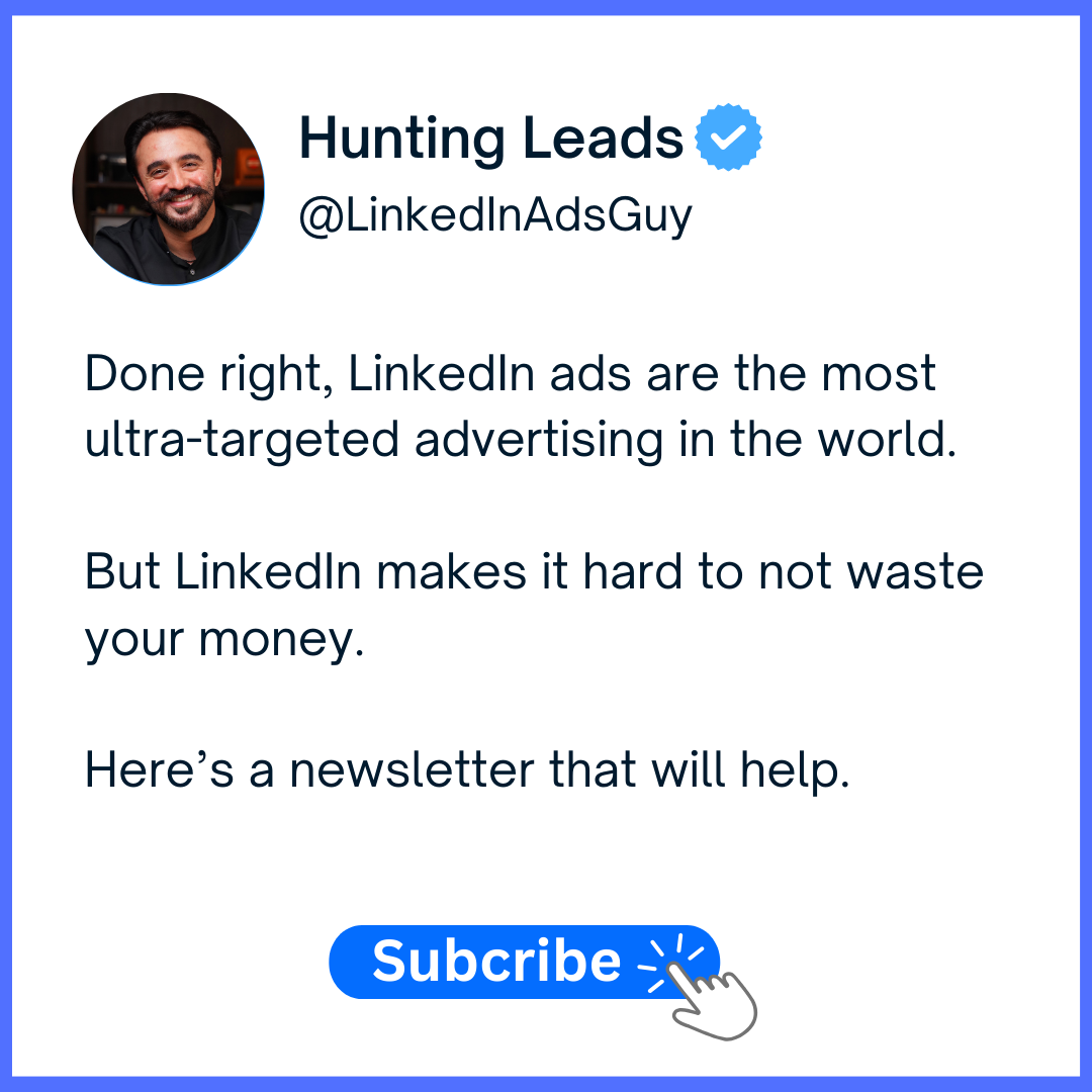 Moby Hayat Facebook ad: Become a Master of LinkedIn Ads