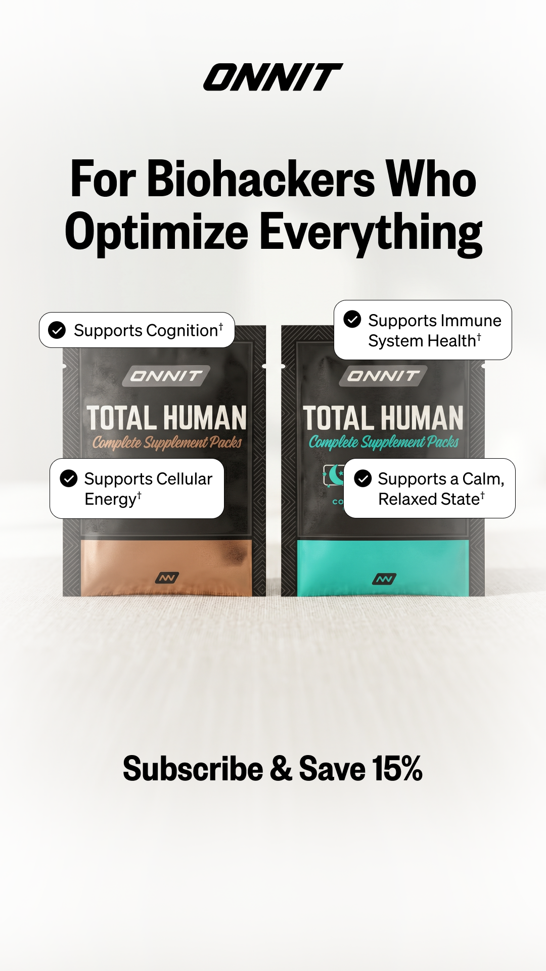 Onnit Facebook ad