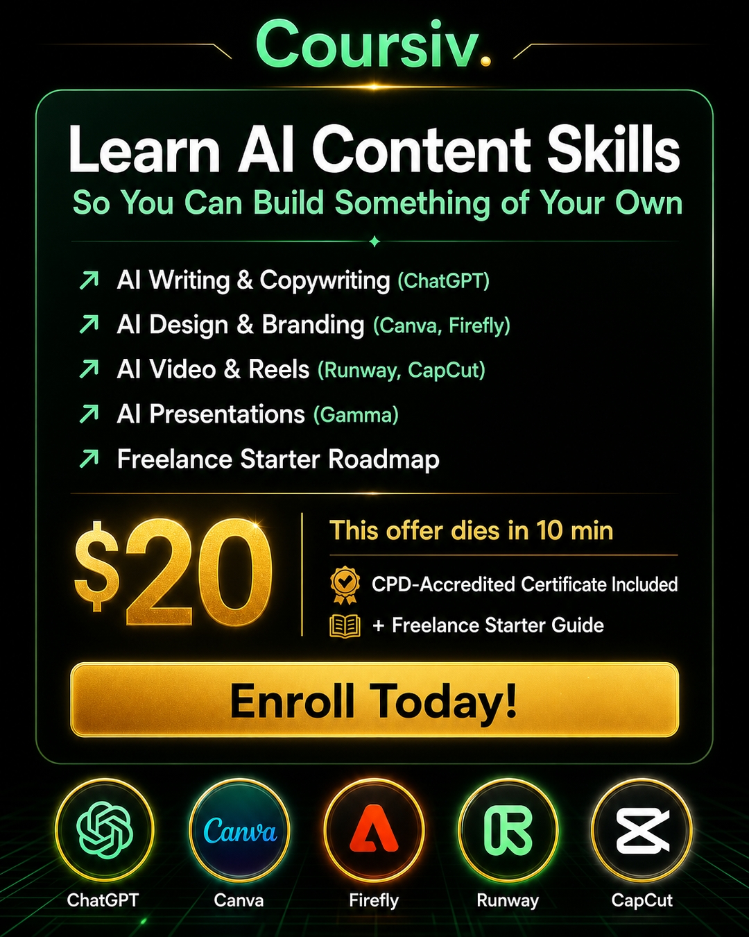 AI Simplified Facebook ad