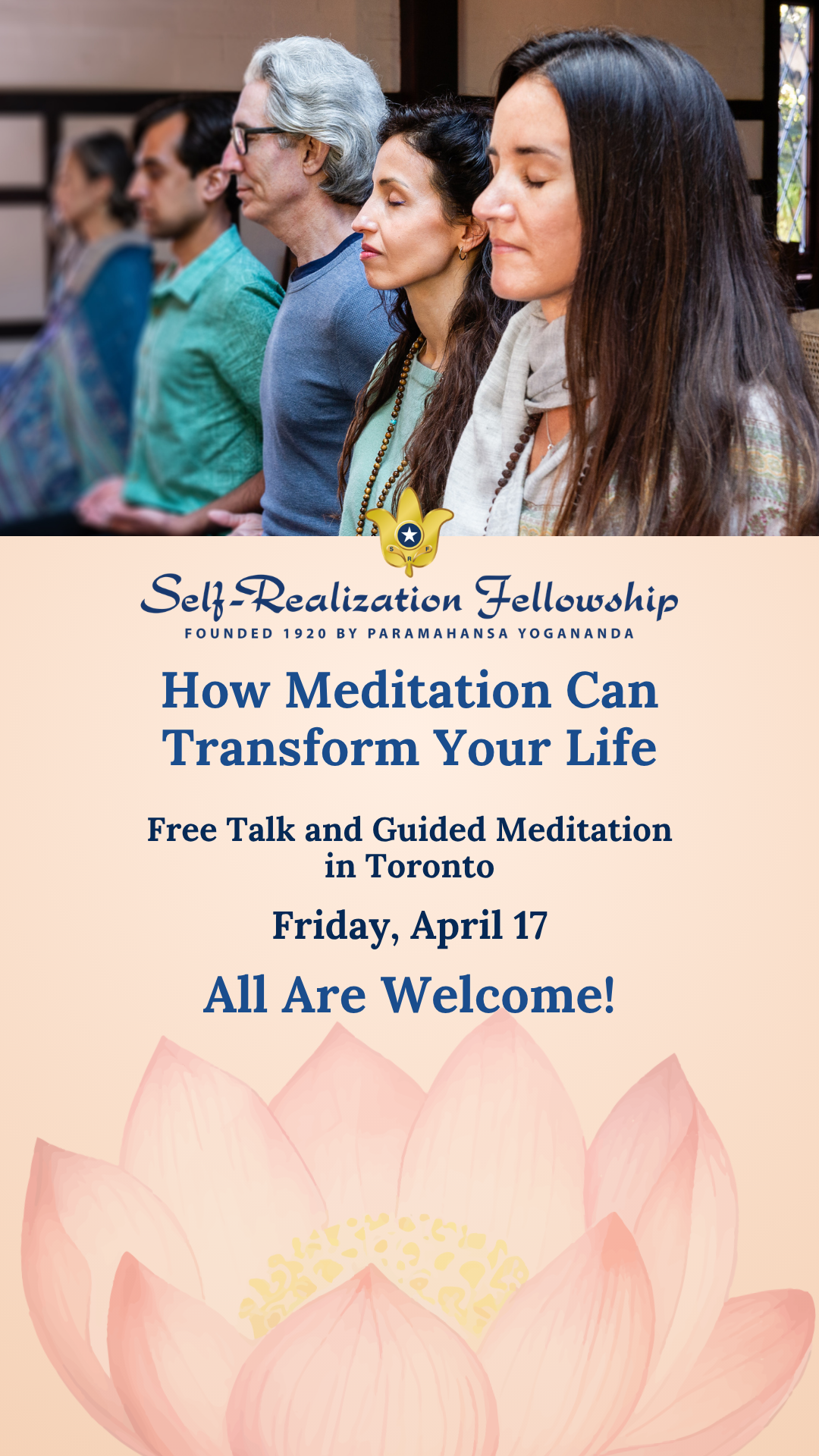 Self-Realization Fellowship Facebook ad from Apr 3, 2026