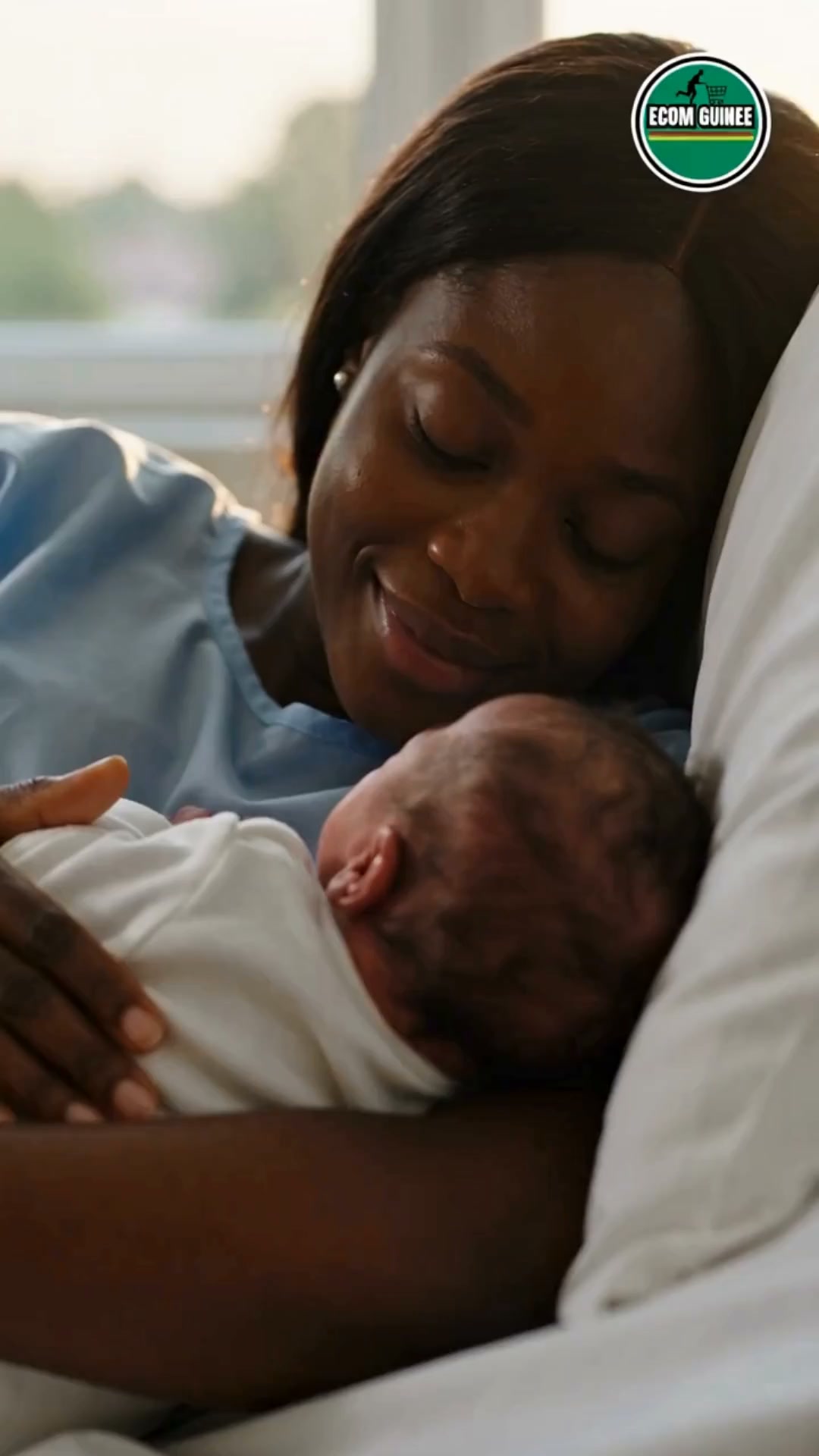 Ecom Guinée Facebook ad: Comprimé bio de fertilité pour femme.
