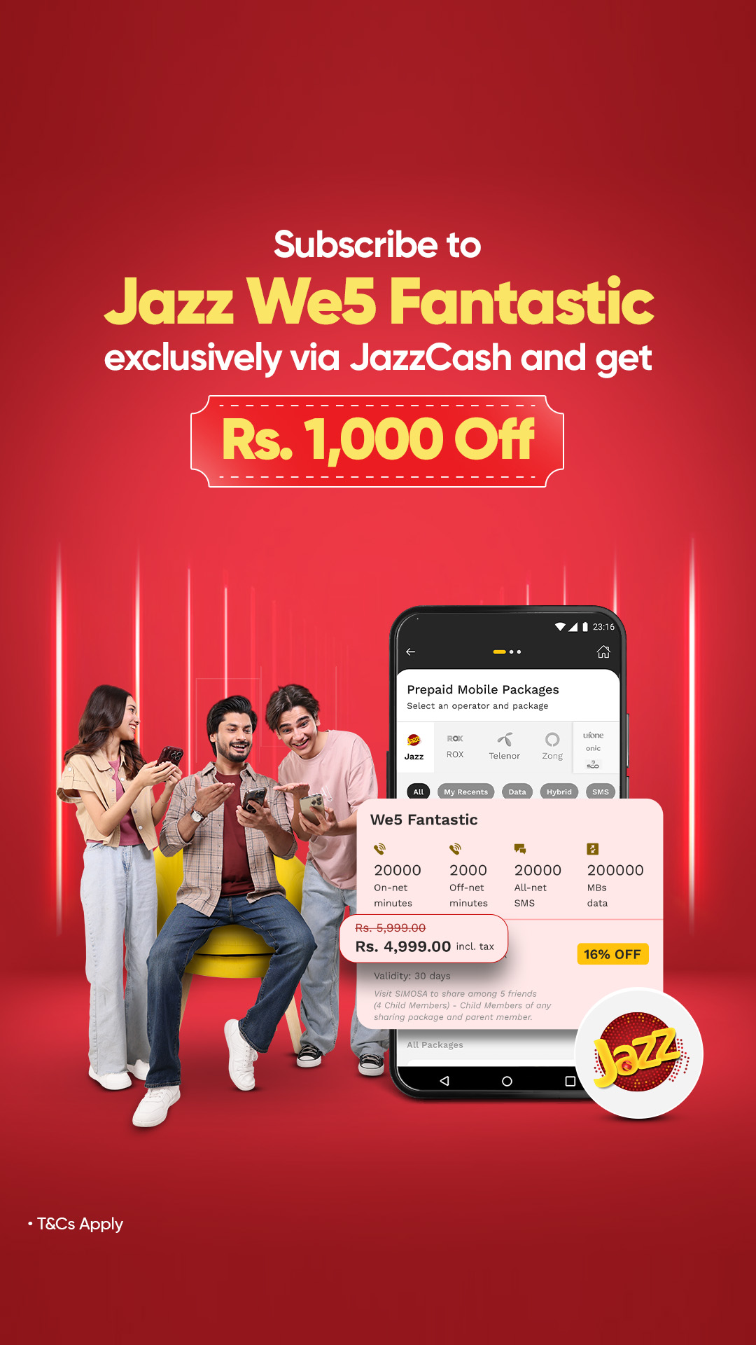 JazzCash Facebook ad