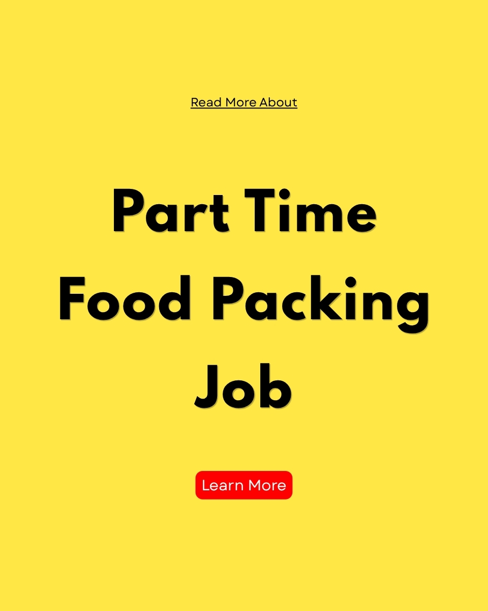 Curious Collective Facebook ad: Learn how part time food packing roles are described in…