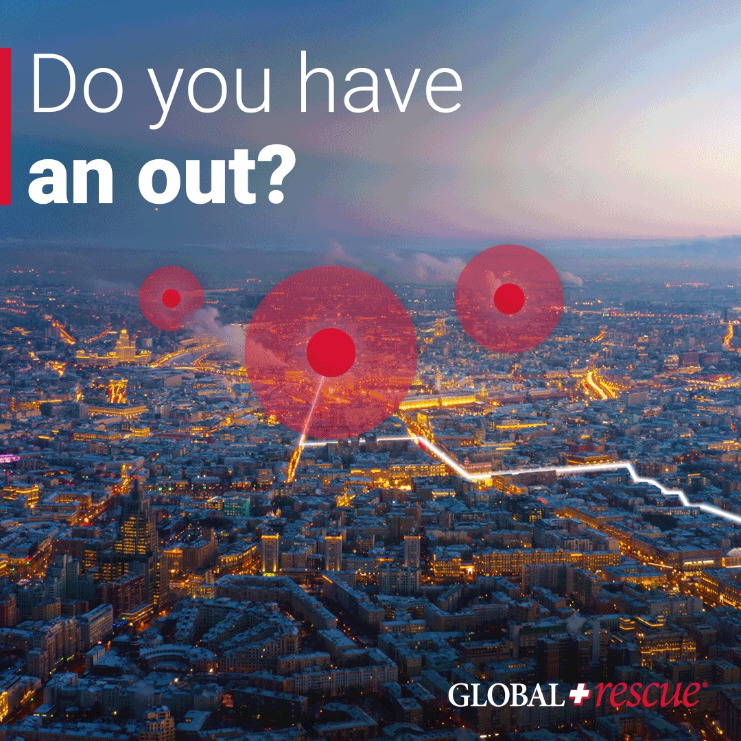 Global Rescue Facebook ad