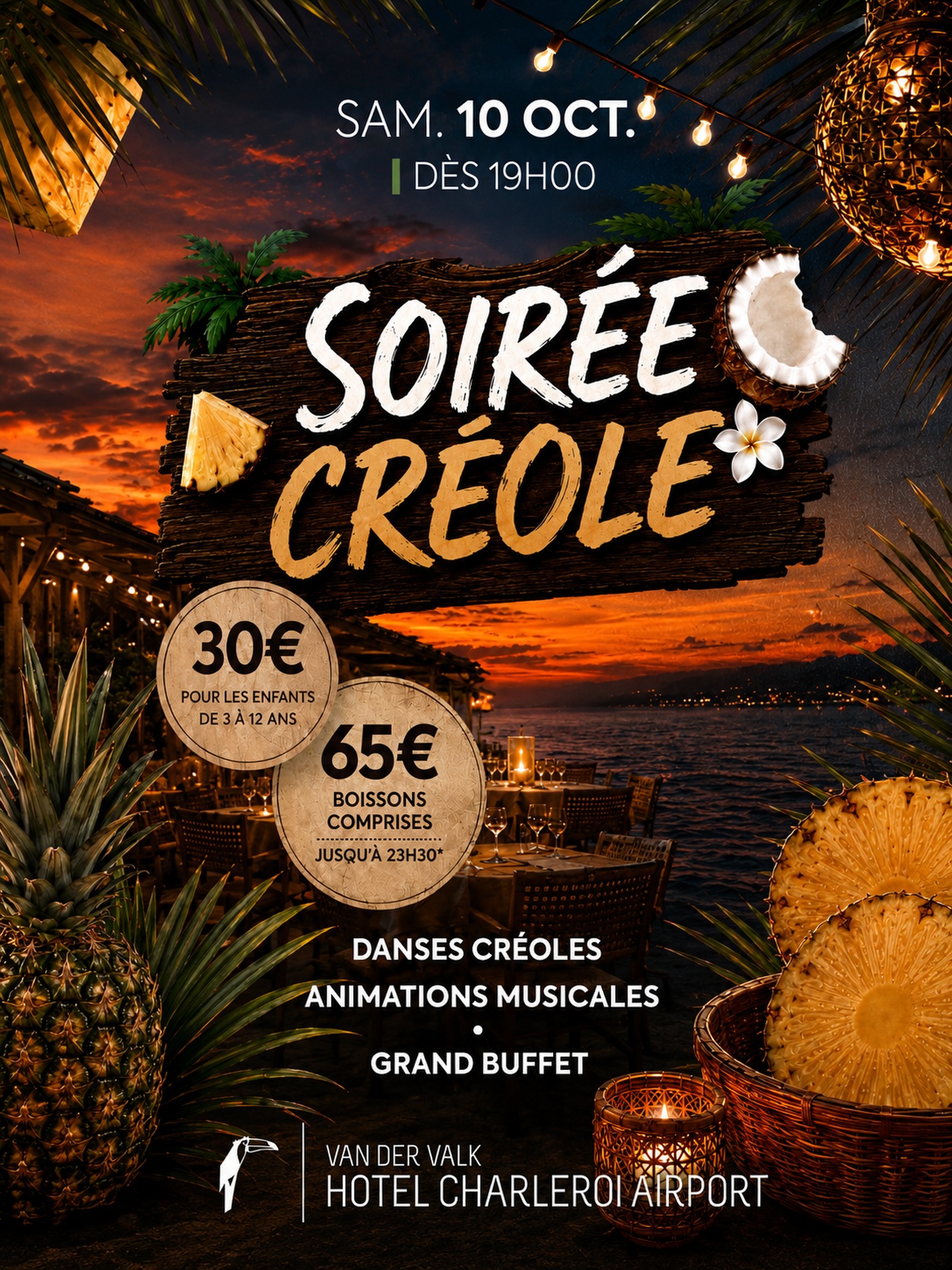 Hôtel Charleroi Airport Van der Valk Facebook ad: Agenda Charleroi, Événements et activités