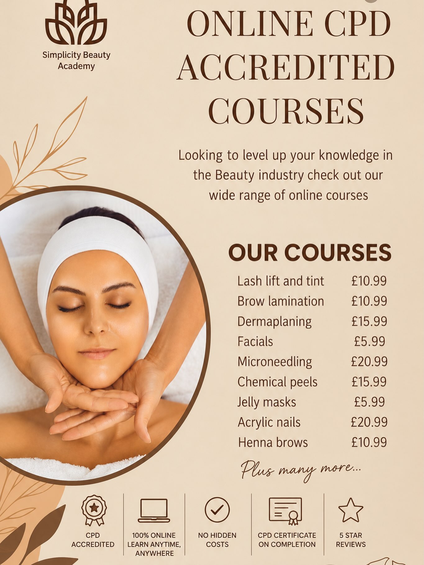 Simplicity Beauty Academy Facebook ad: Shop | Simplicity beauty academy