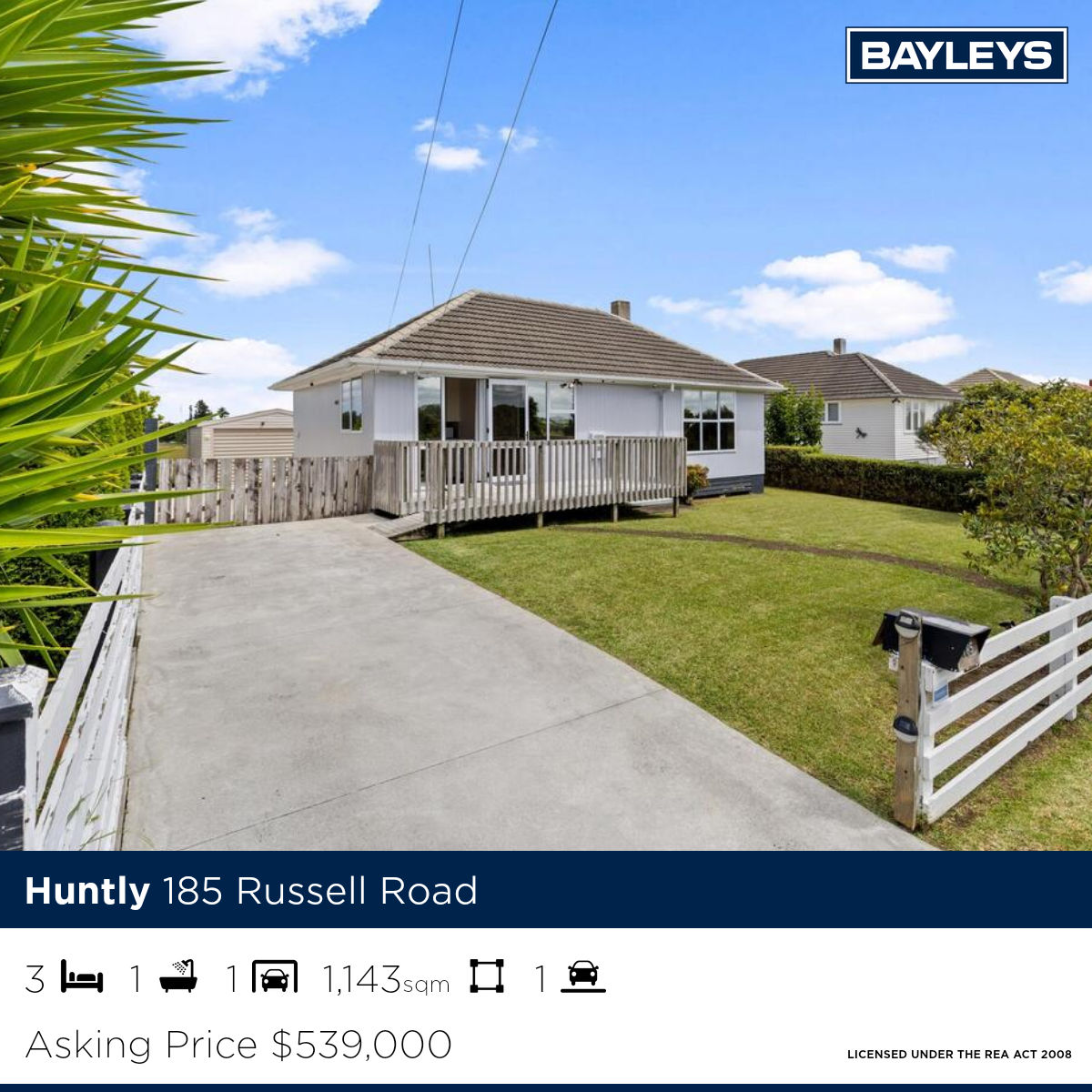 Bayleys Hamilton  Facebook ad
