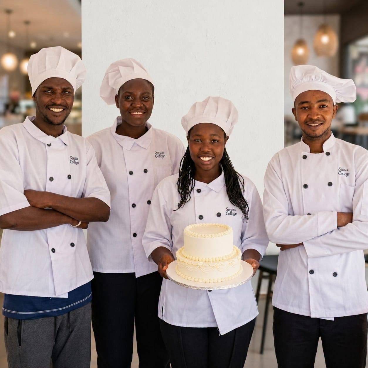 Sensei College Facebook ad: Train in Hospitality, Food & Catering Skills at…