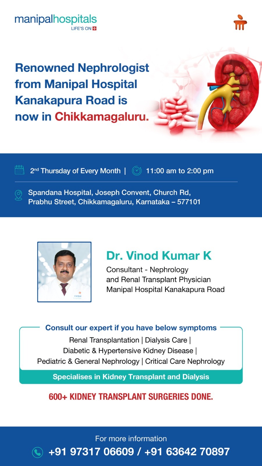 Manipal Hospitals Bengaluru Facebook ad