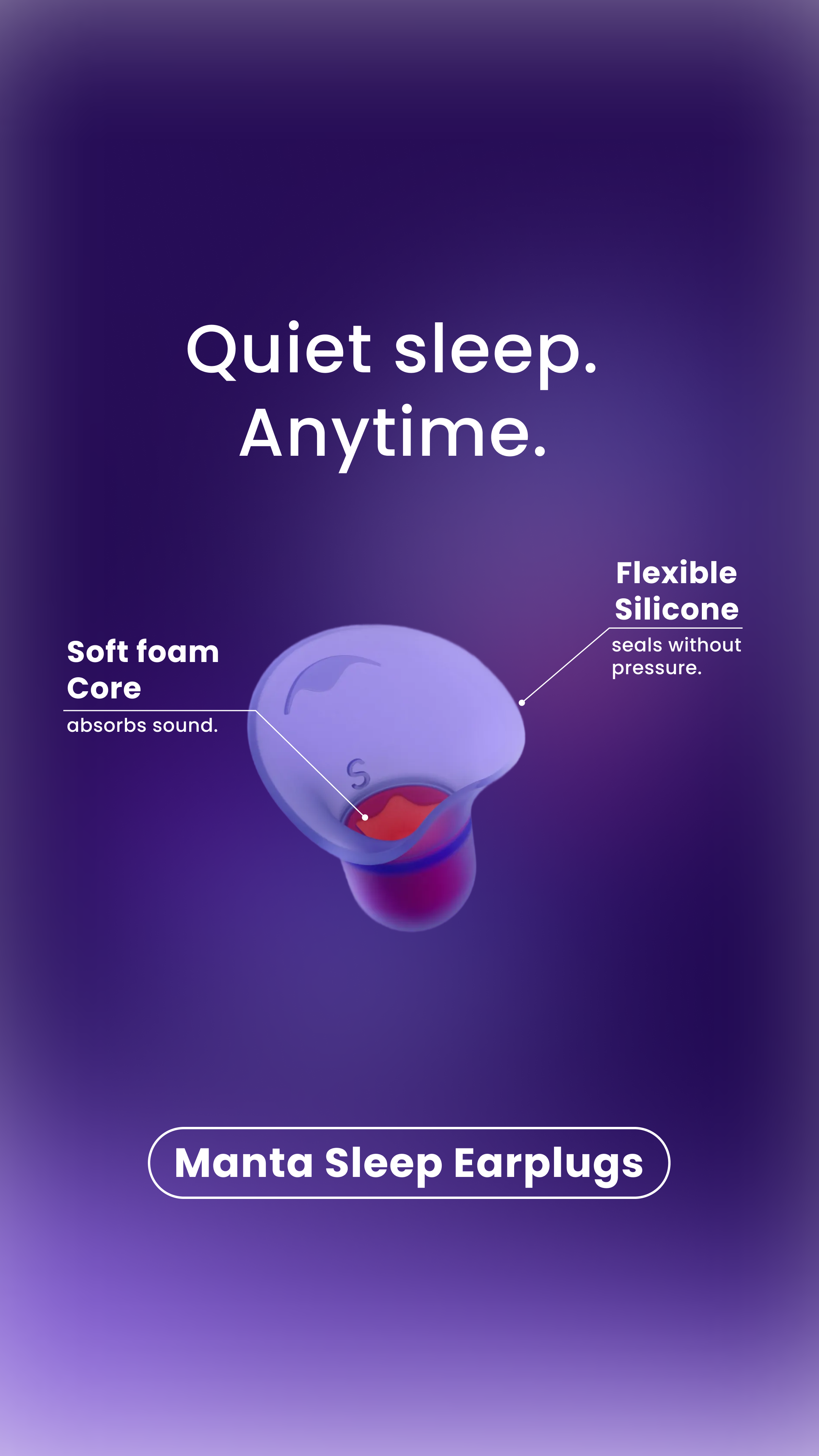 Manta Sleep Facebook ad