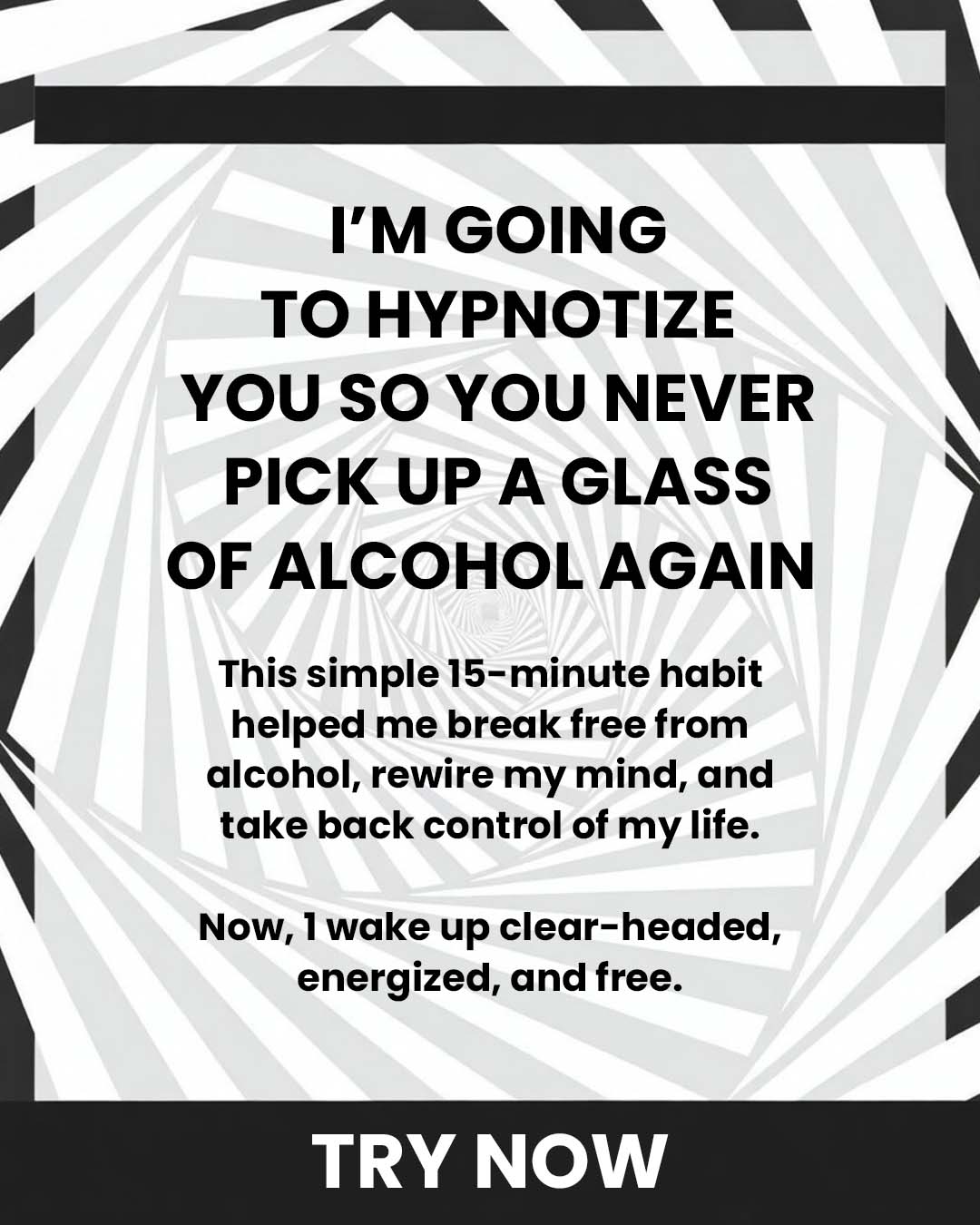Hypnozio: power of hypnotherapy Facebook ad