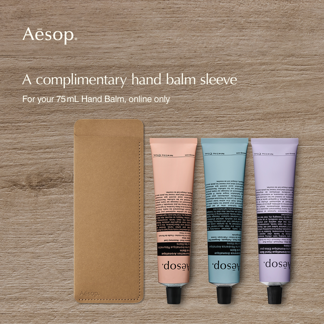 Aesop Facebook ad