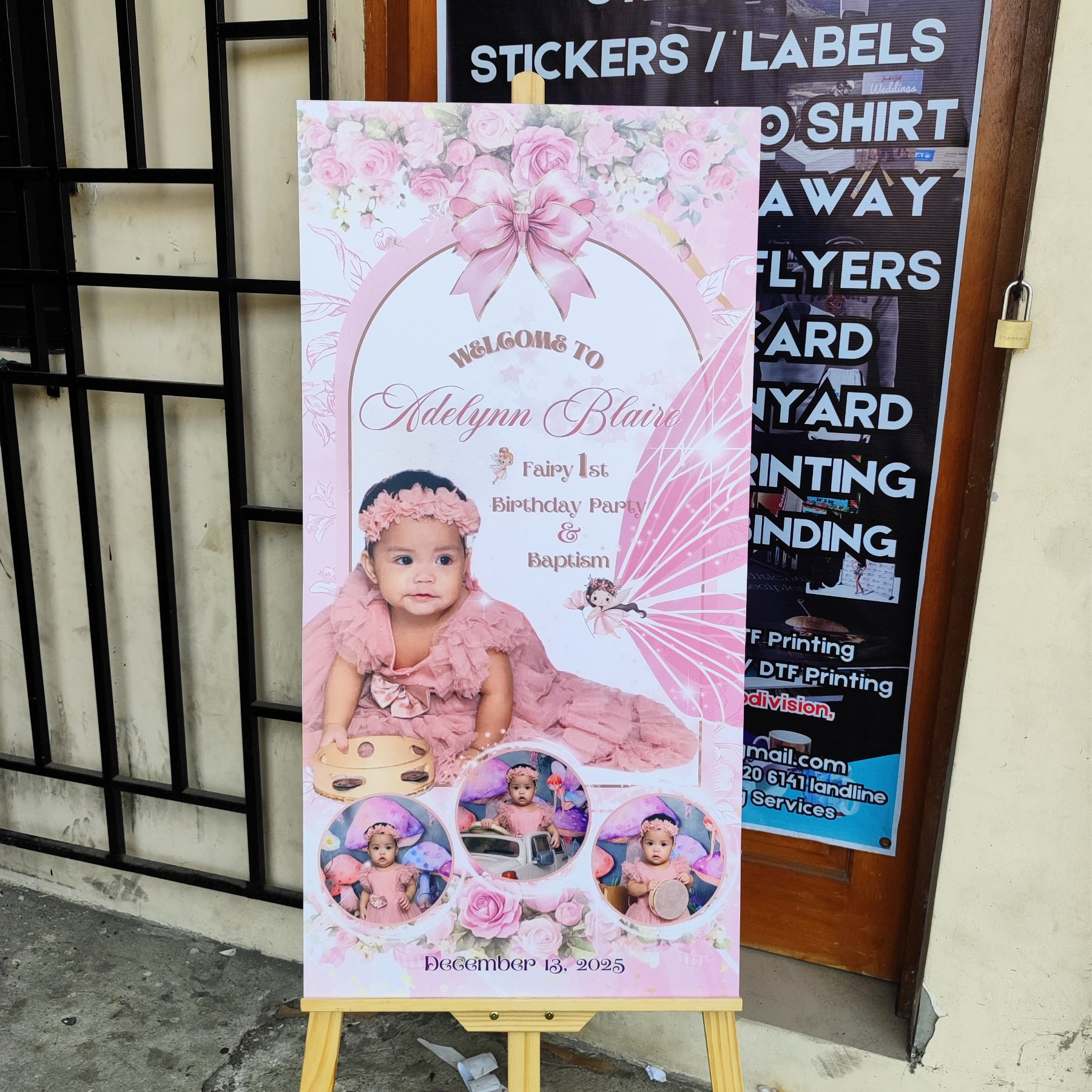 TINTA Signs and Labels Facebook ad: Your event only happens once, make it unforgettable.
