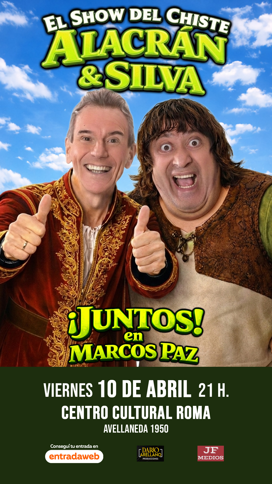 DAPI Producciones Facebook ad from Mar 15, 2026