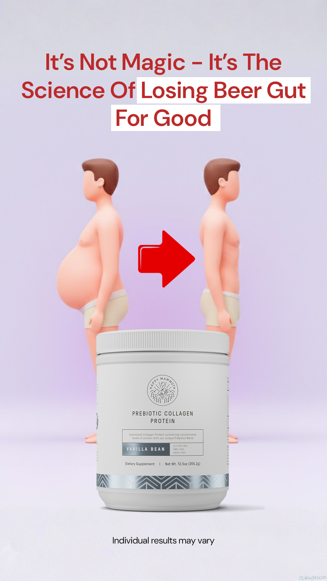 Morph Method Facebook ad