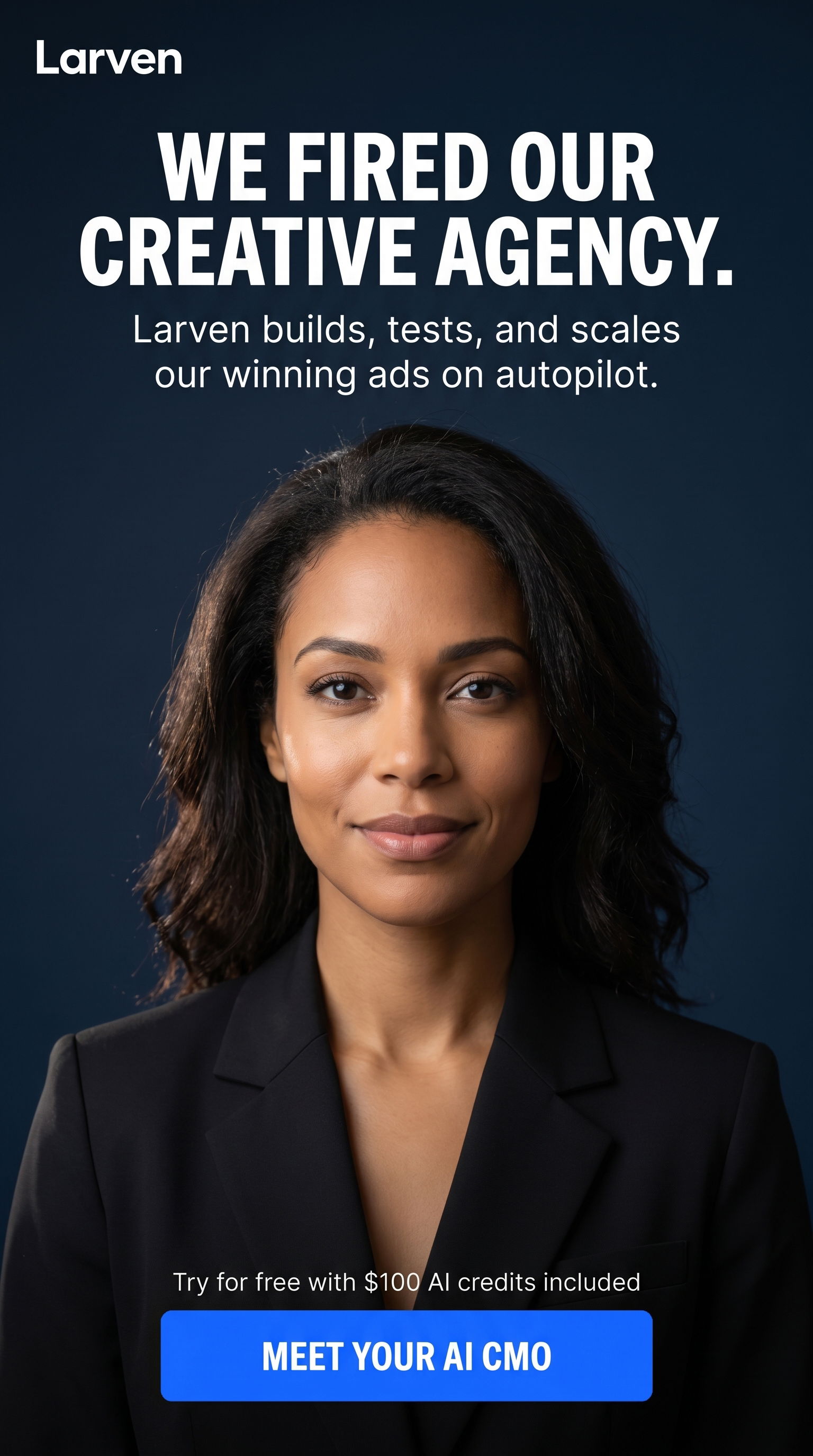 Larven AI Facebook ad