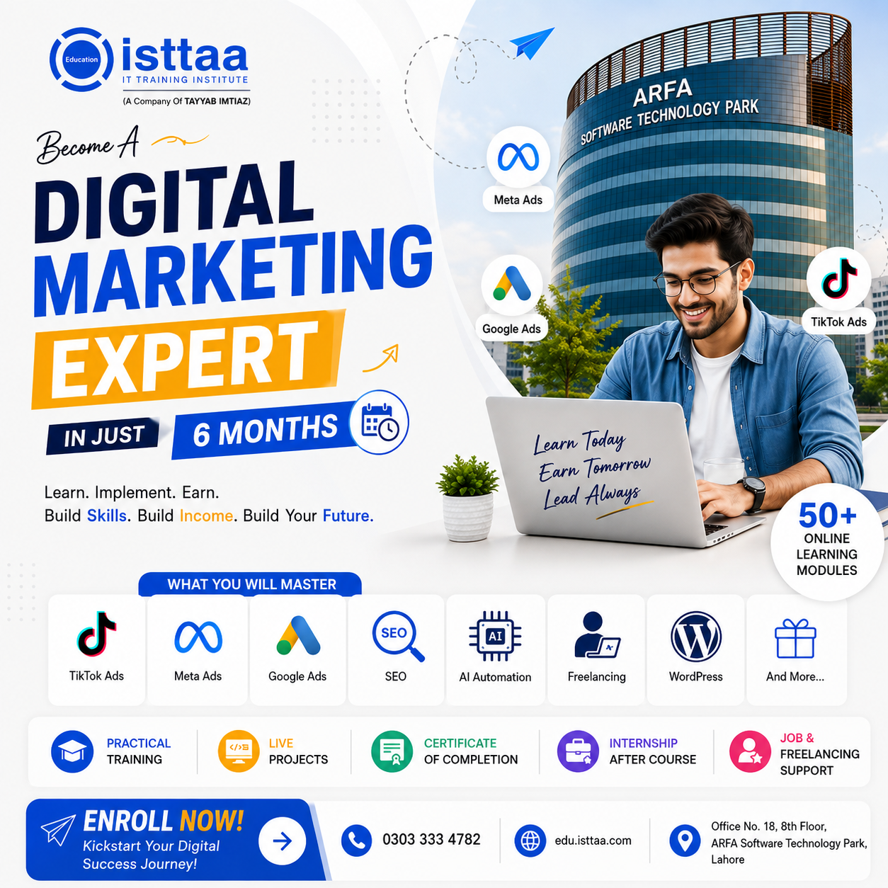 Isttaa Arfa Tower Facebook ad