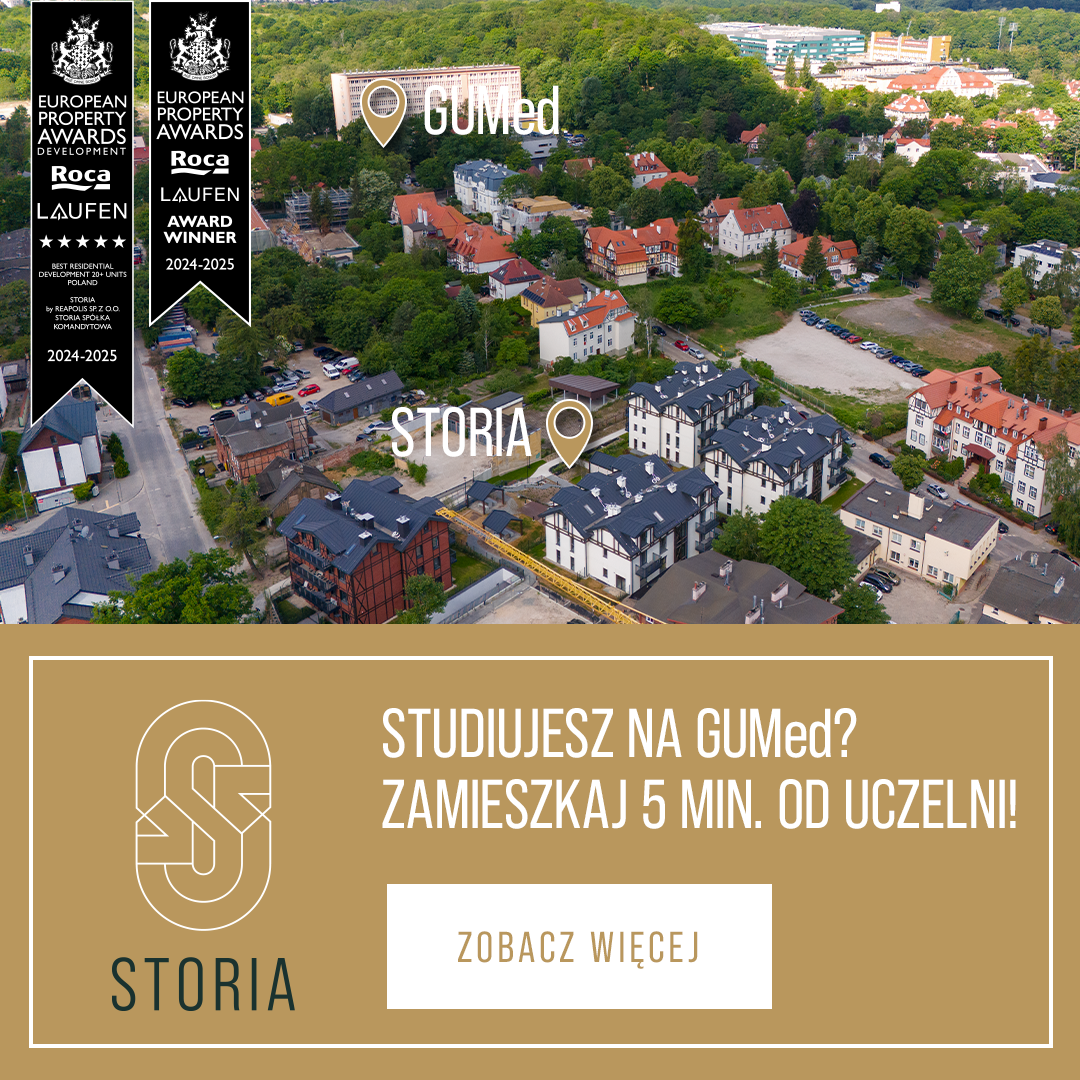 Reapolis - Tworzymy Dobre Miejsca Facebook ad: Studiujesz na GUMed? Zamieszkaj 5 min od uczelni.