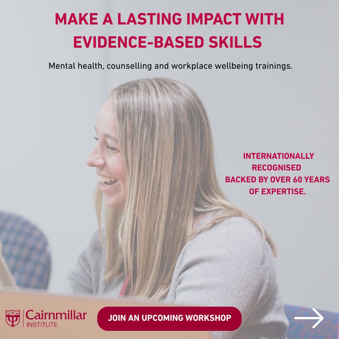 The Cairnmillar Institute Facebook ad: Make a lasting impact with evidence-based skills